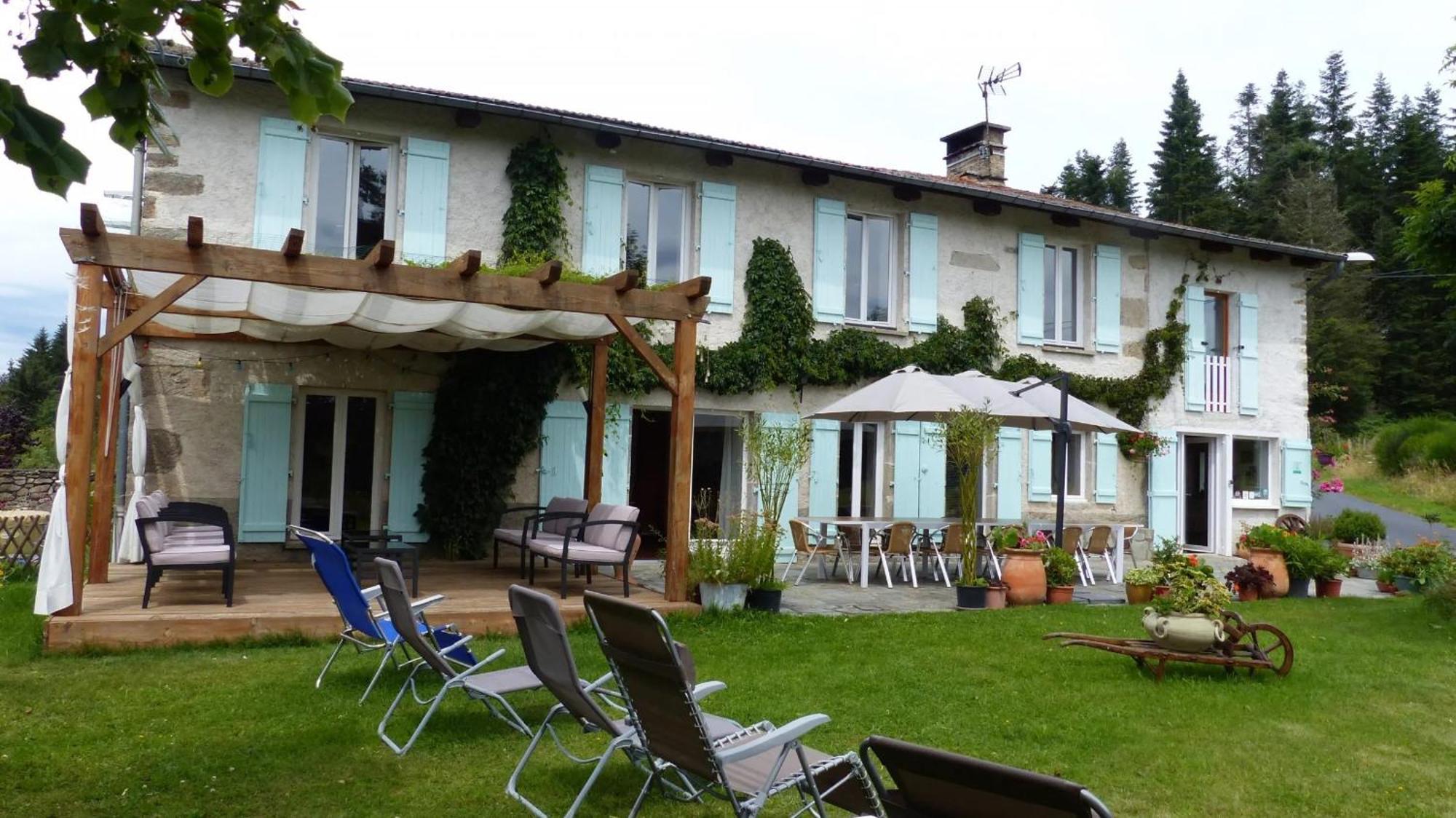 Hotel La Ferme Du Garnasson Doranges Exterior foto